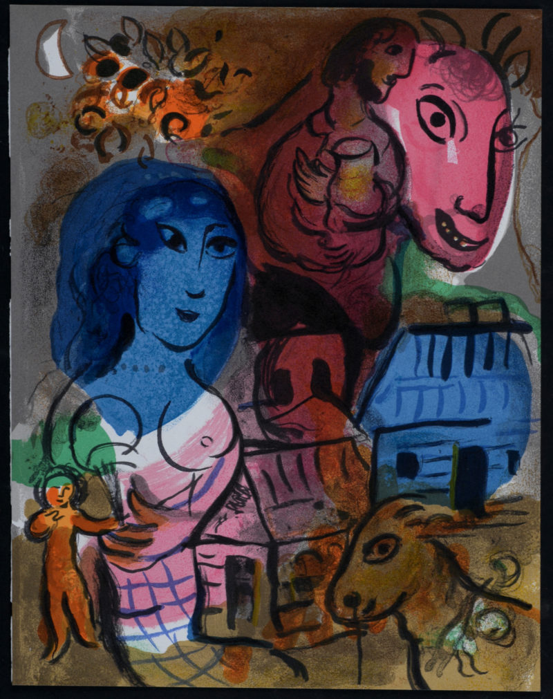 Marc Chagall - Intimité, 1969