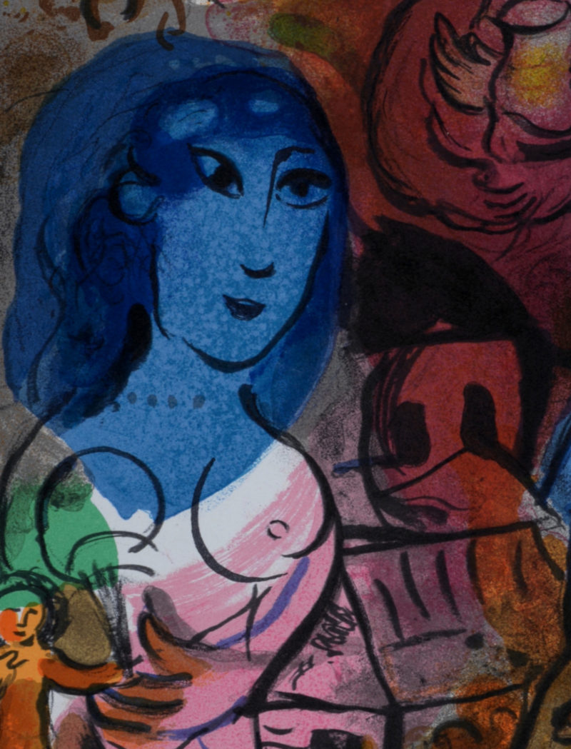 Marc Chagall - Intimité, 1969 - Image 4