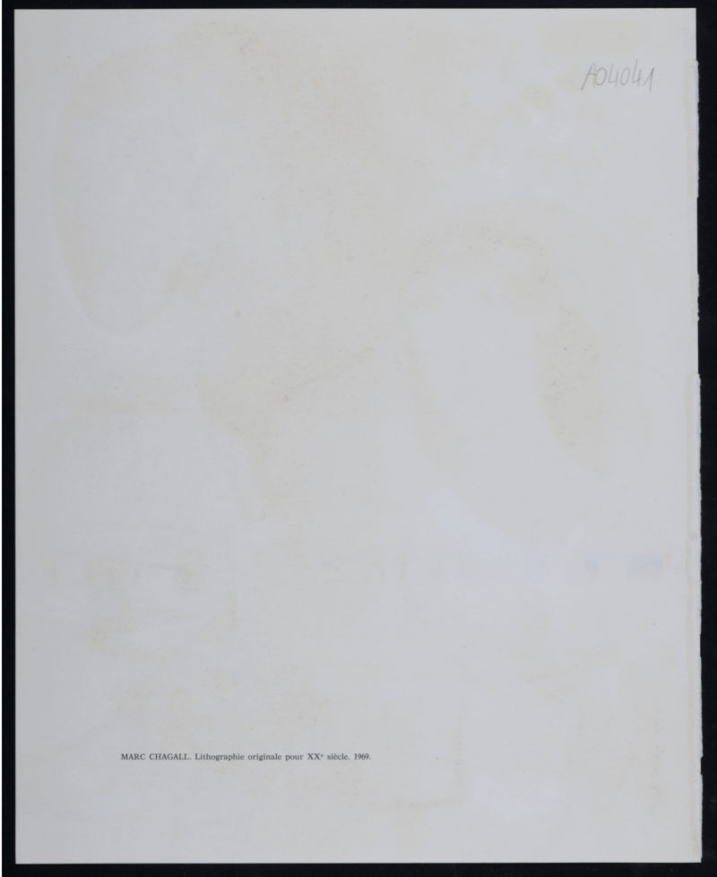 Marc Chagall - Intimité, 1969 - Image 5