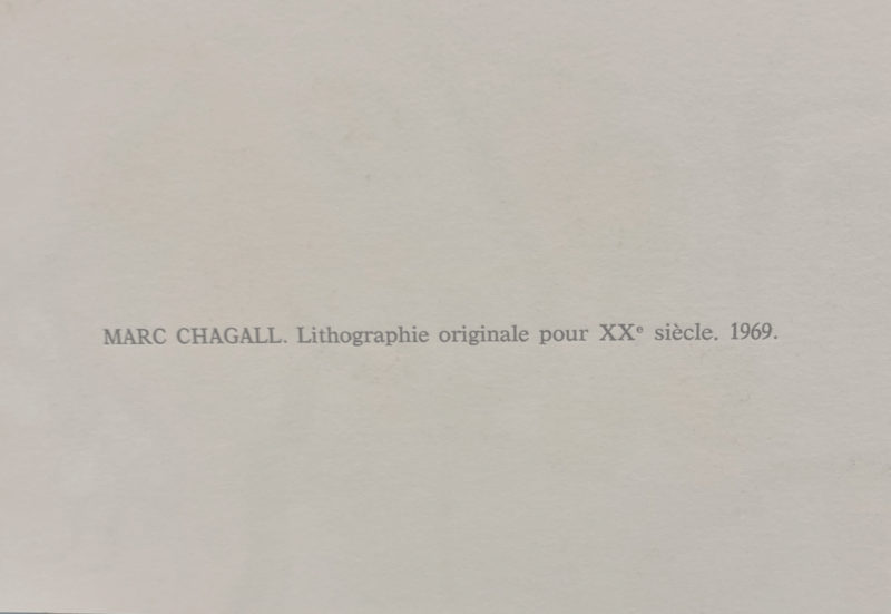 Marc Chagall - Intimité, 1969 - Image 6