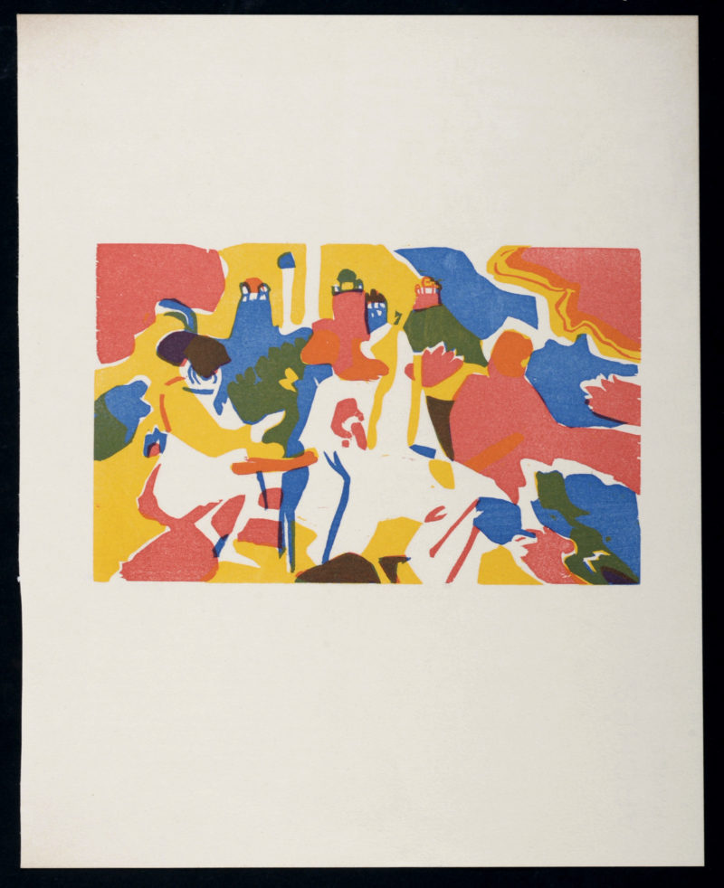 Wassily Kandinsky - Oriental, Klänge, 1974 - Image 2
