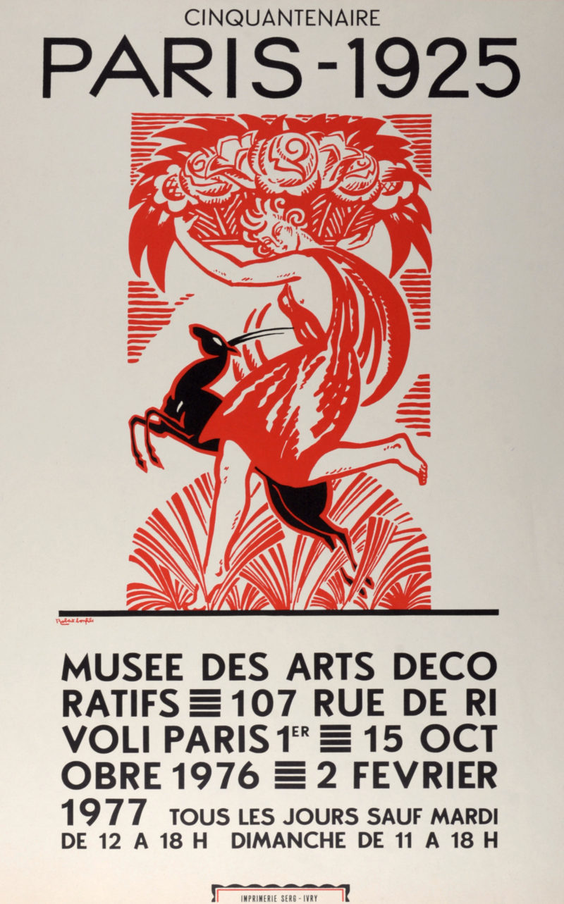 Robert Bonfils (d'après) - Paris 1925 - Musée des Arts Décoratifs, 1976 – Image 3