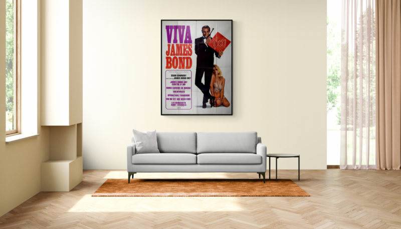Yves Thos - Viva James Bond, 1972 - Large offset print - Image 14