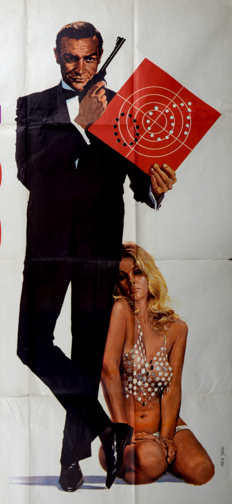 Yves Thos - Viva James Bond, 1972 - Large offset print - Image 4