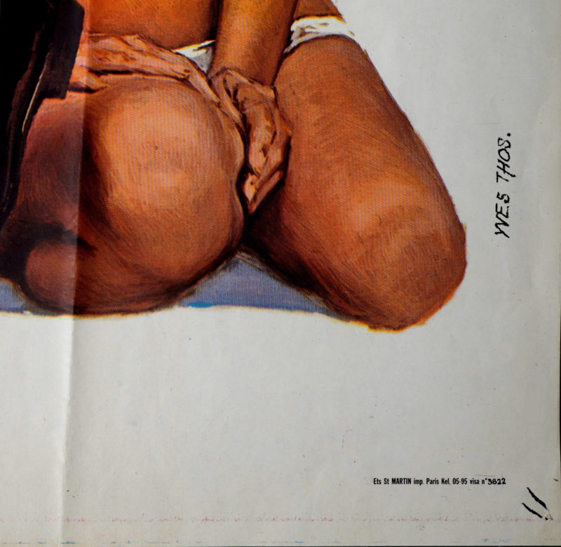 Yves Thos - Viva James Bond, 1972 - Large offset print - Image 5