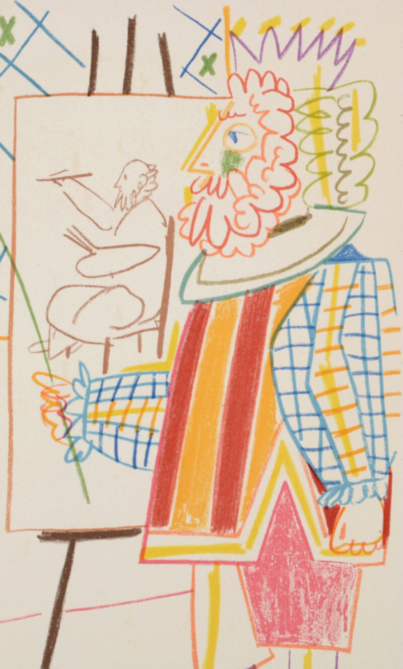 Pablo Picasso - Model and King, 1954 – Image 4