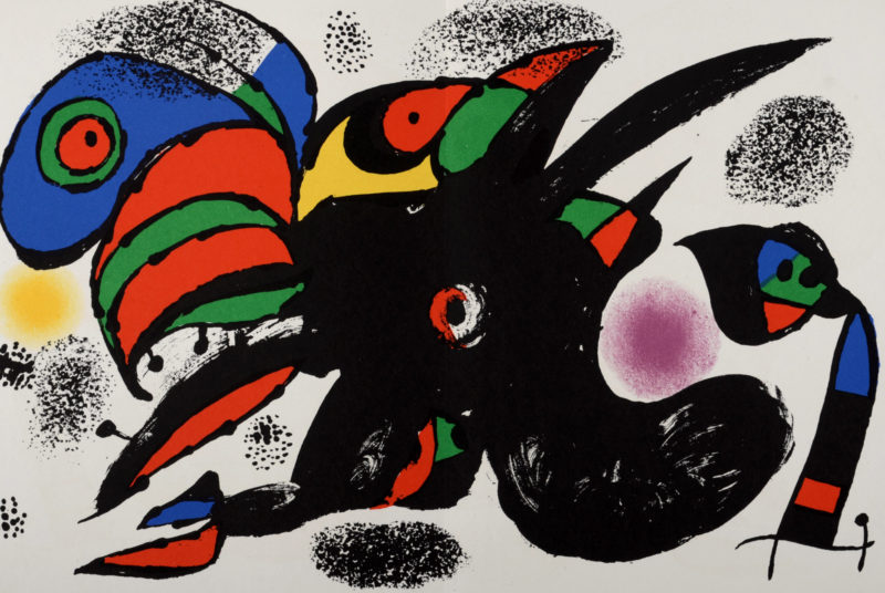 Joan Miro - L'Extrême Origine, 1976