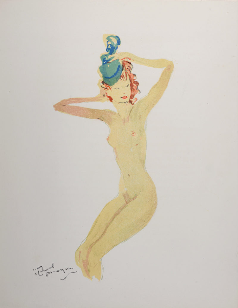 Jean-Gabriel Domergue - La Parisienne : Elvire, 1956