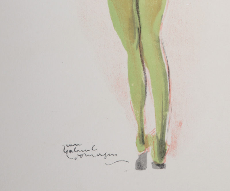 Jean-Gabriel Domergue - La Parisienne : Odette, 1956 - Image 4