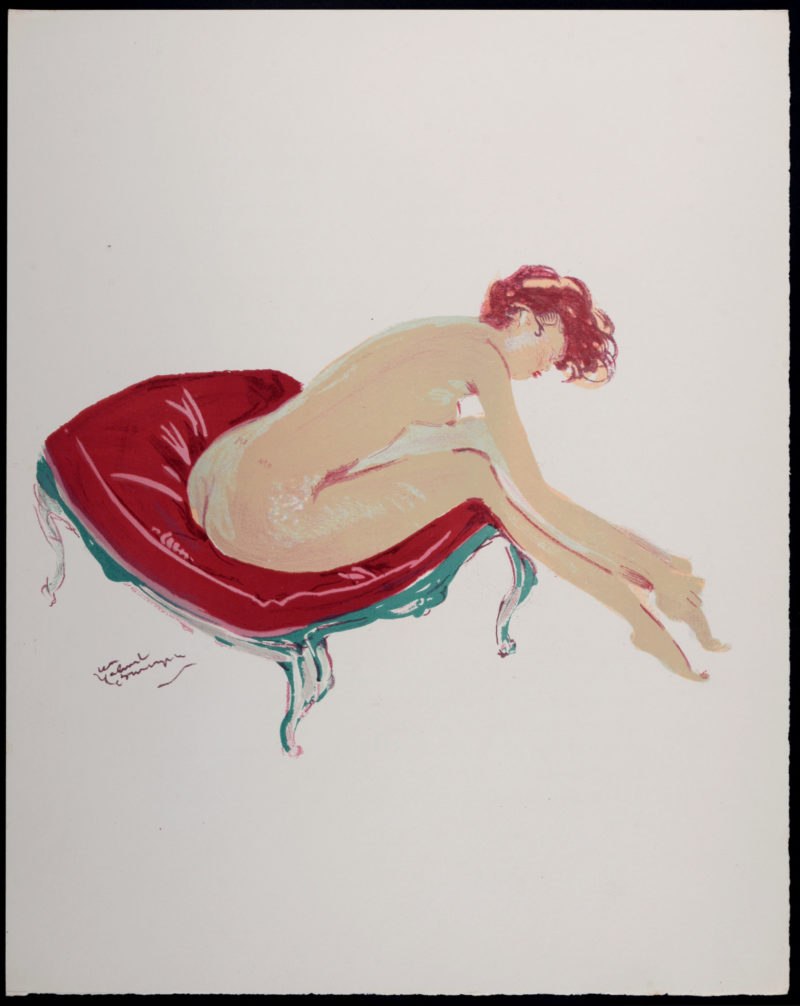 Jean-Gabriel Domergue - La Parisienne : Une cavalière, 1956 – Image 2