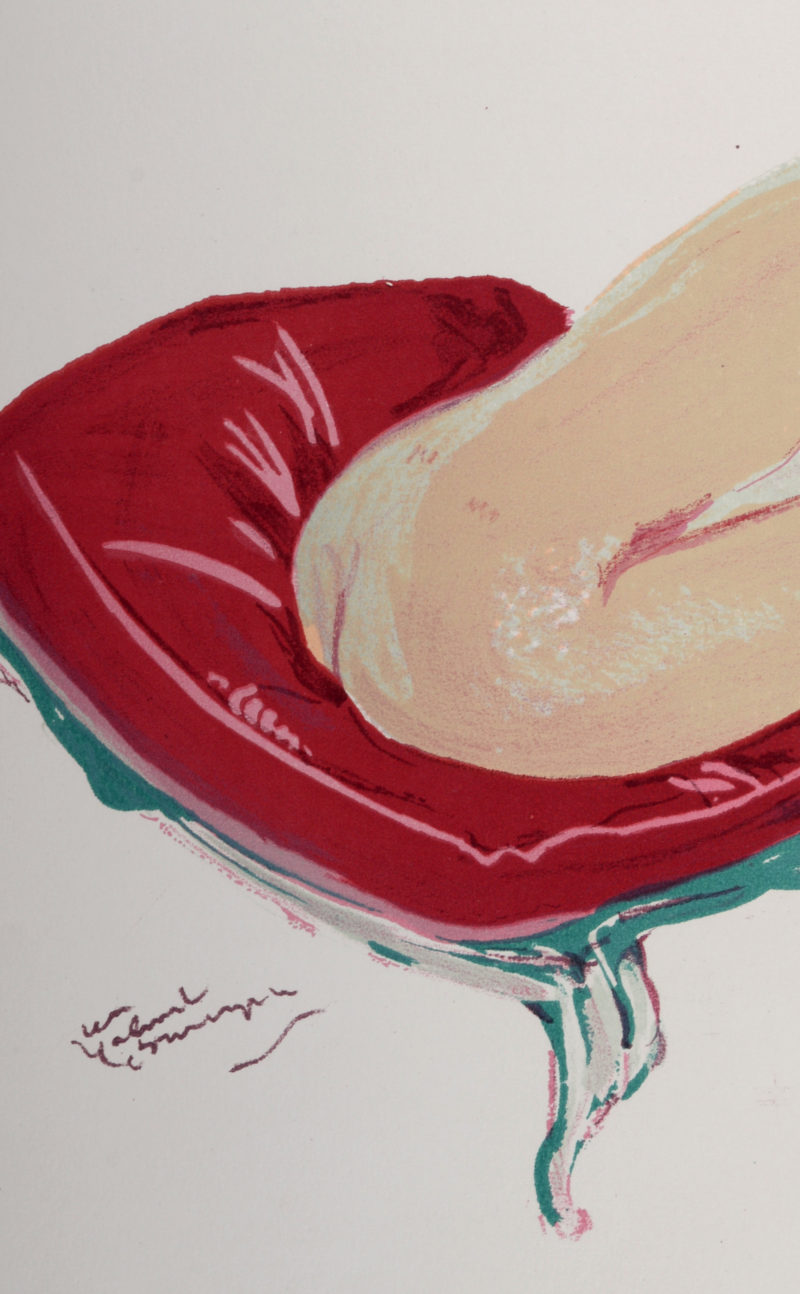 Jean-Gabriel Domergue - La Parisienne : Une cavalière, 1956 – Image 4