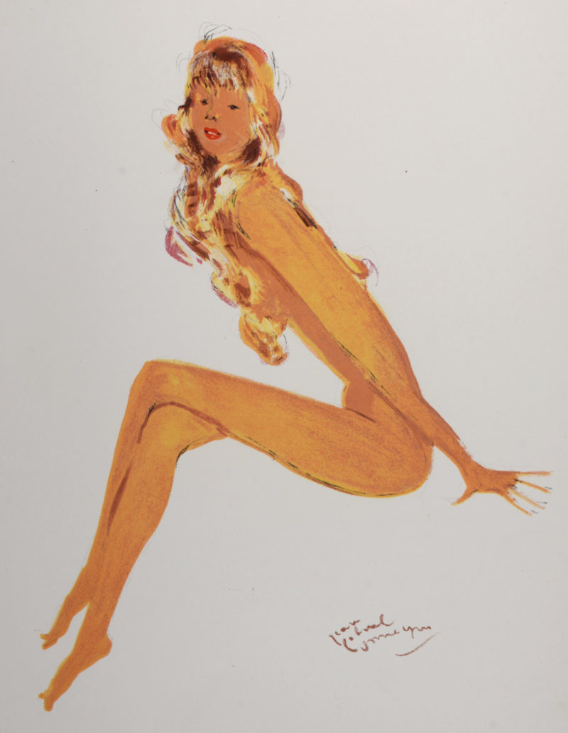 Jean-Gabriel Domergue - La Parisienne : Sylvie, 1956 – Image 3