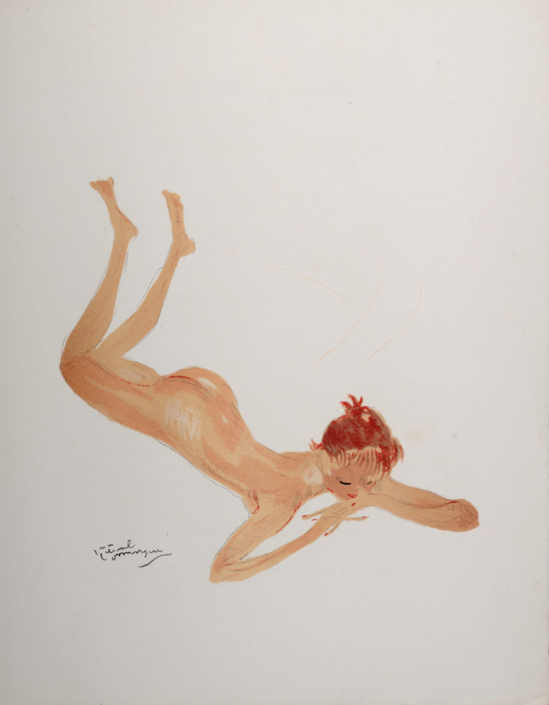Jean-Gabriel Domergue - La Parisienne : Sabine, 1956