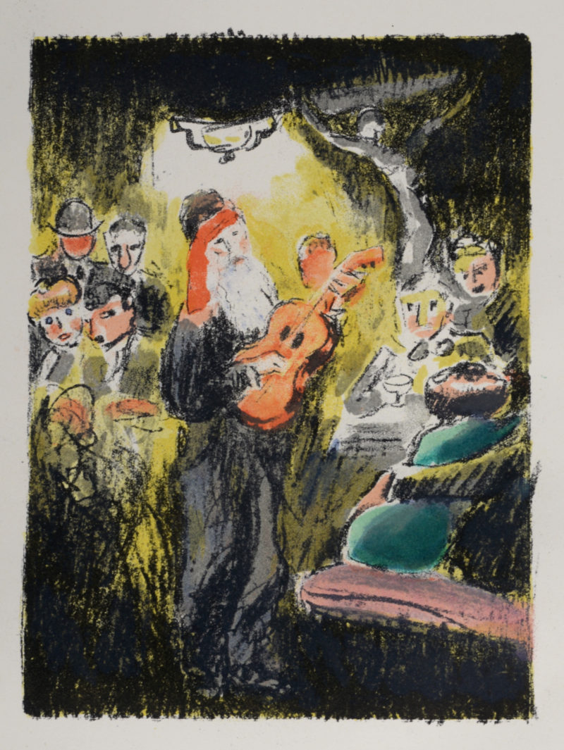 Kees Van Dongen - La soirée au "Lapin Agile" lorsque Frédé chantait, 1949 - Image 3