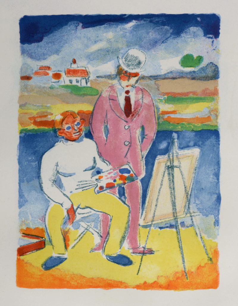 Kees Van Dongen - Vlaminck et Derain à Chatou, 1949 - Image 3