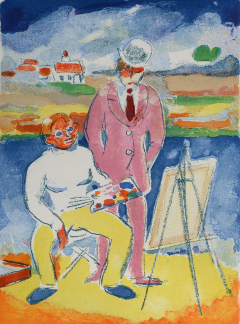 Kees Van Dongen - Vlaminck et Derain à Chatou, 1949 - Image 4