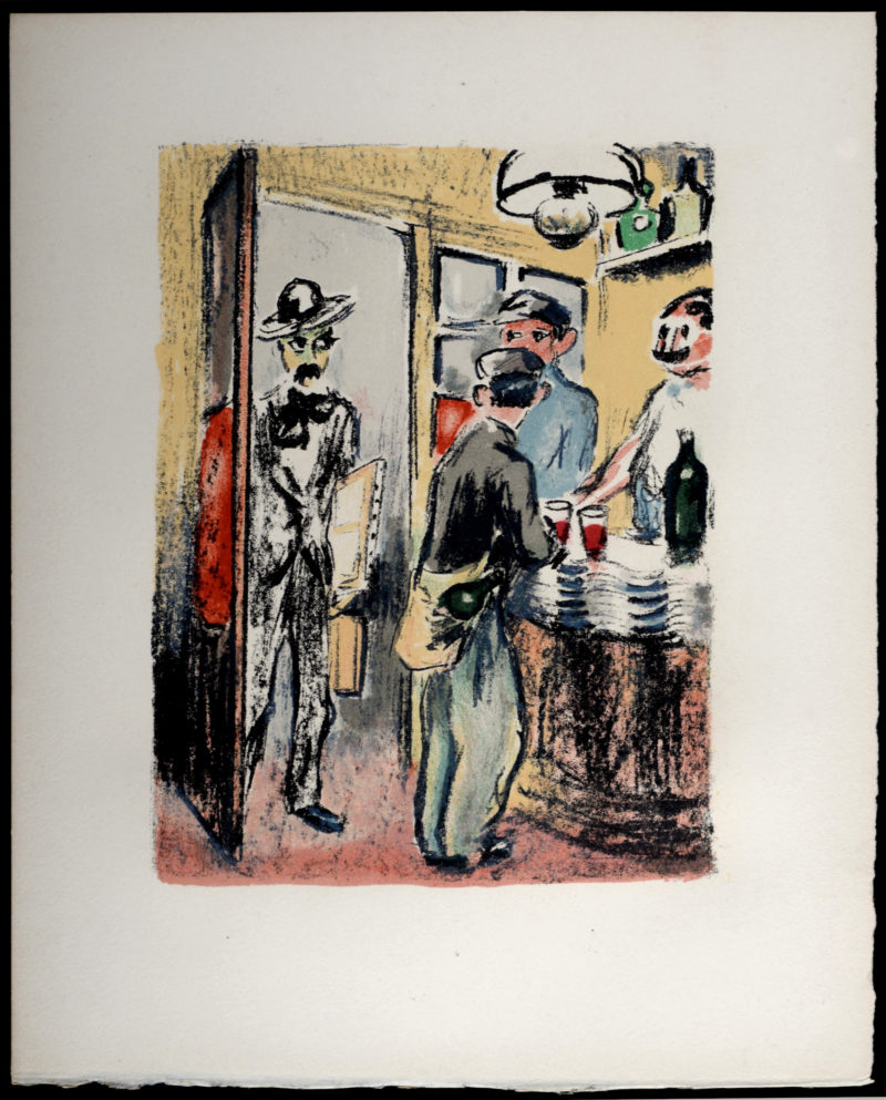 Kees Van Dongen - Utrillo... Litrillo... Deux êtres luttaient en lui, 1949 – Image 2