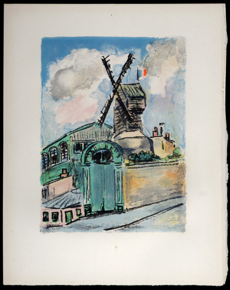 Kees Van Dongen - Le Moulin de la Galette avant 1914, 1949 – Image 2