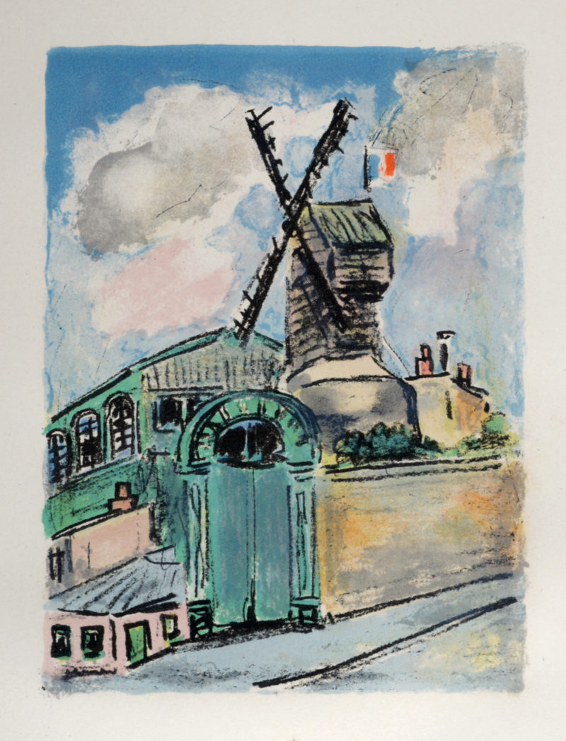 Kees Van Dongen - Le Moulin de la Galette avant 1914, 1949 – Image 3