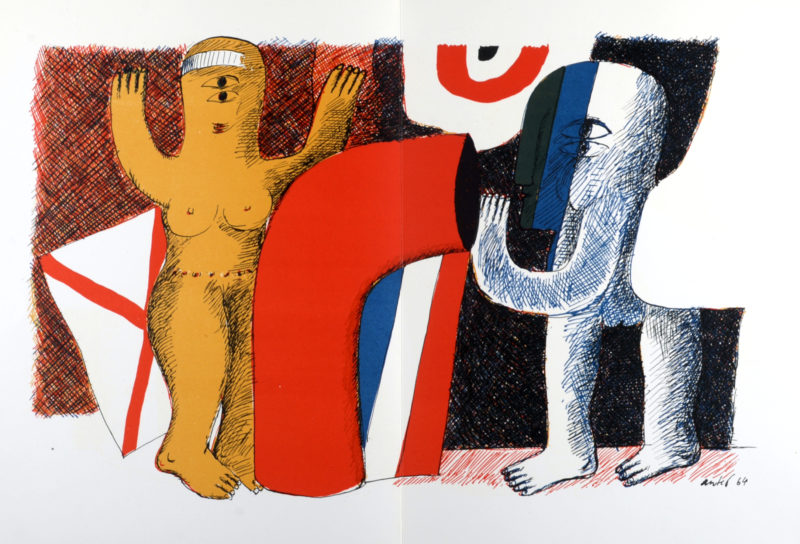Horst Antes - Figures, 1964 – Image 2