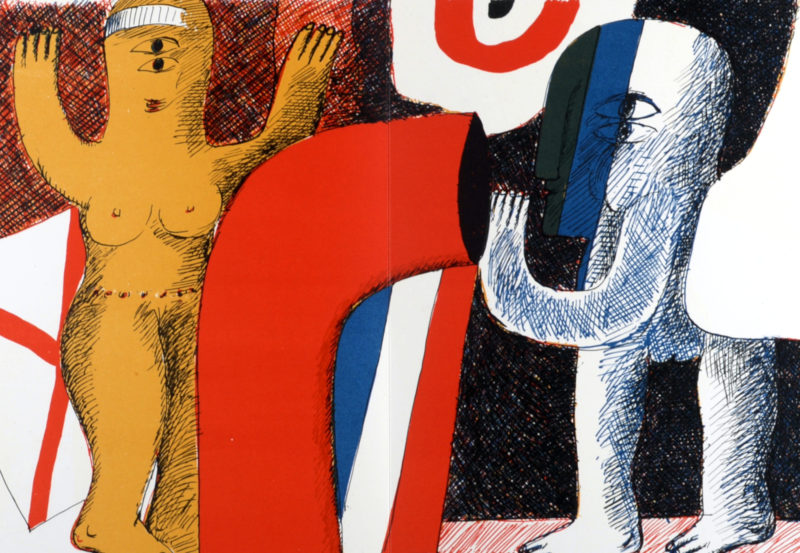 Horst Antes - Figures, 1964