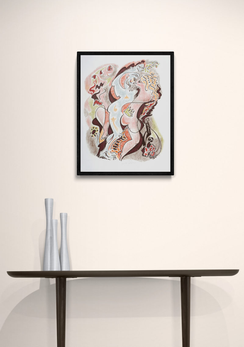André Masson - Sonnets de Louise Labé #3, 1972 - Signé à la main ! – Image 7
