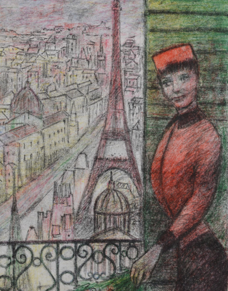 Edouard Goerg - Du balcon, 1964 - Image 3