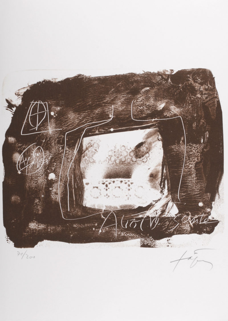 ncag art gallery TAPIES Antoni UGS 19110