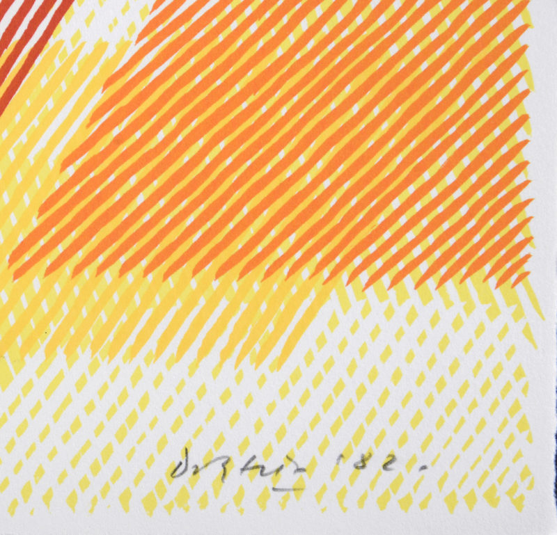 Piero Dorazio - Un biologiste anxieux, 1987 - Hand-signed - Image 5