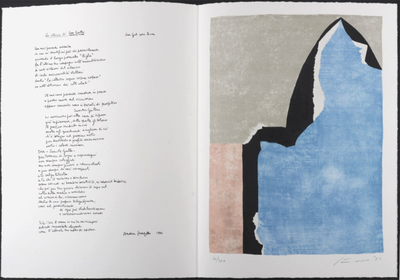 Giuseppe Santomaso - La collina di San Gallo, 1987 – Image 3