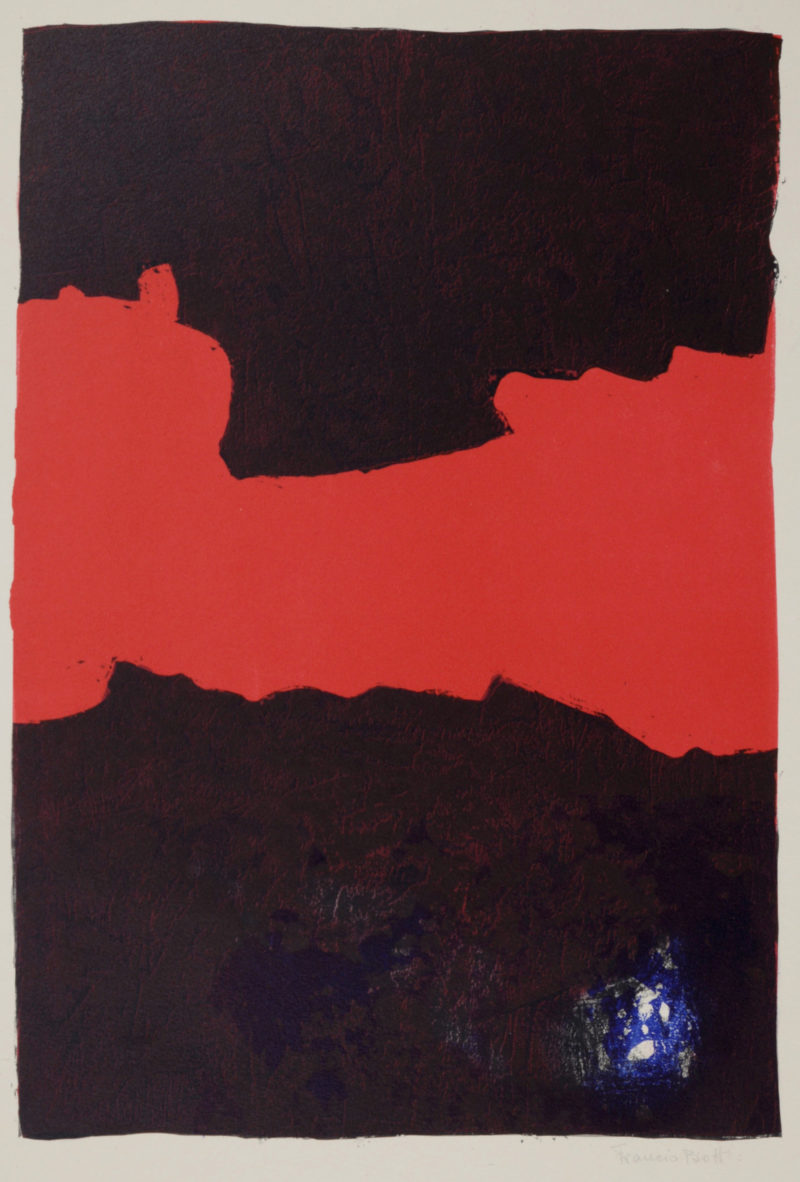 Francis Bott - Composition, 1965 - Signé à la main – Image 3