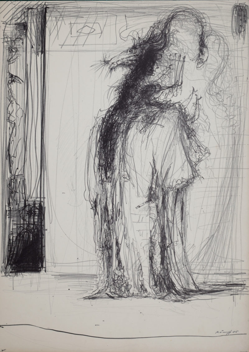 Max Kämpf - Composition, 1965 - Hand-signed