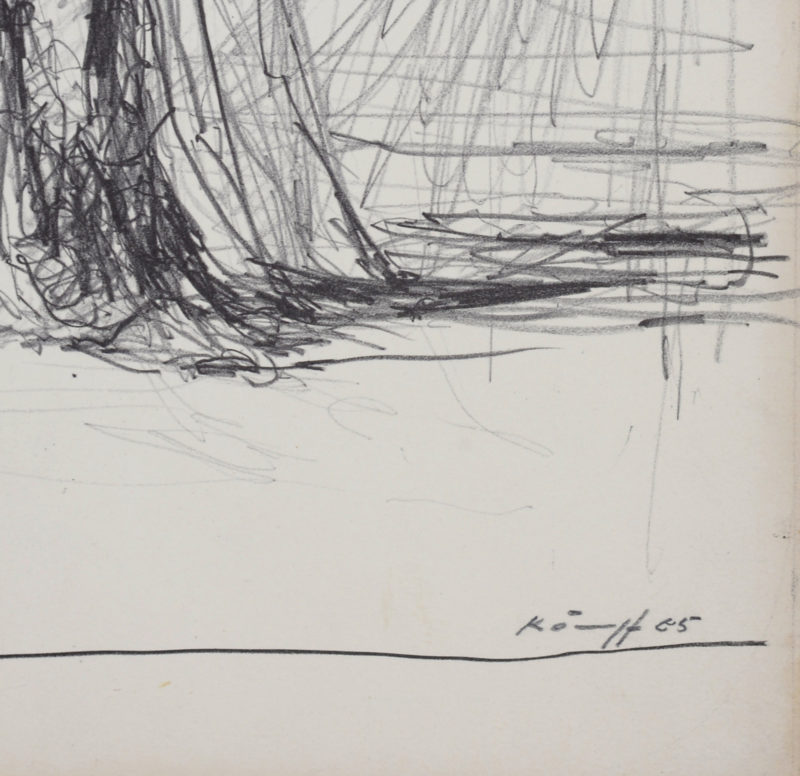 Max Kämpf - Composition, 1965 - Hand-signed - Image 4