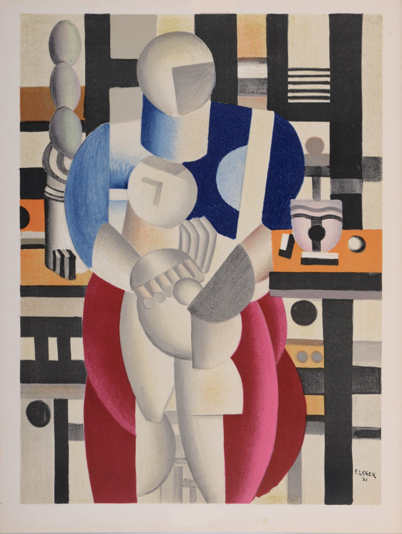 Fernand Léger - Femme et enfant, 1955