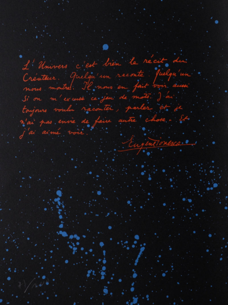 Otto Piene- L'Univers, 1979 - Hand-signed - Image 4