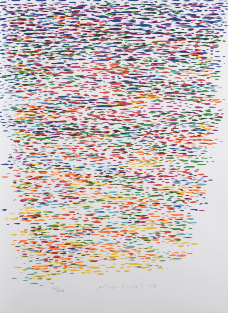 Piero Dorazio - Abstract Composition, 1979 - Hand-signed