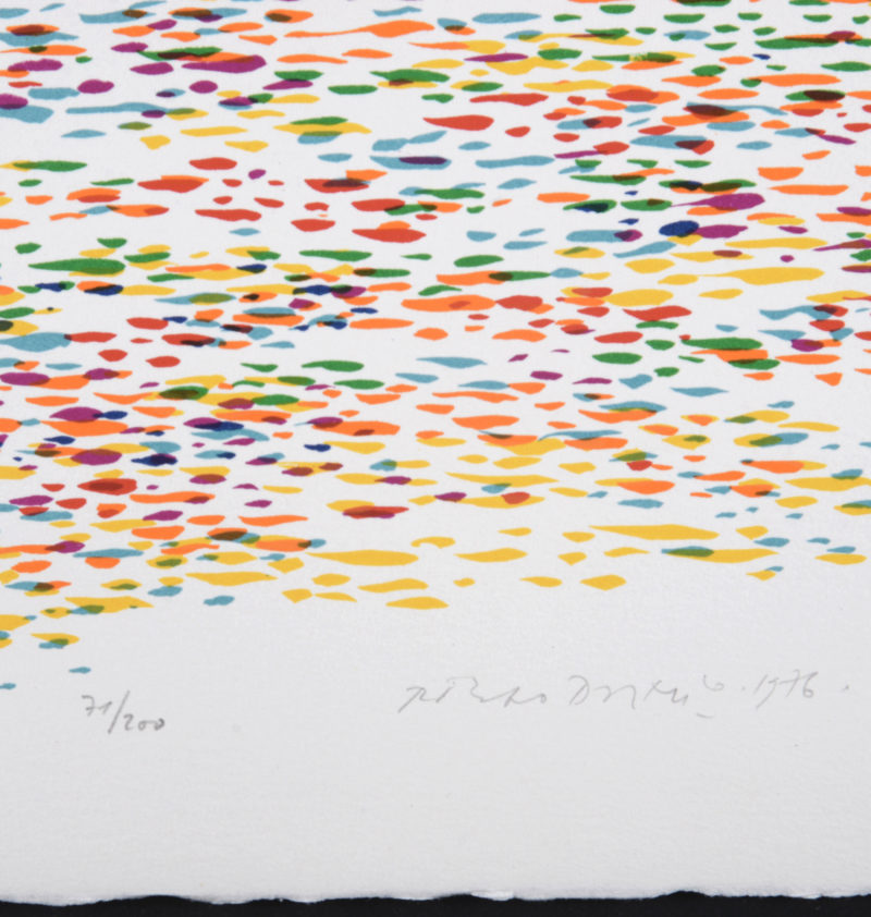 Piero Dorazio - Abstract Composition, 1979 - Hand-signed - Image 4
