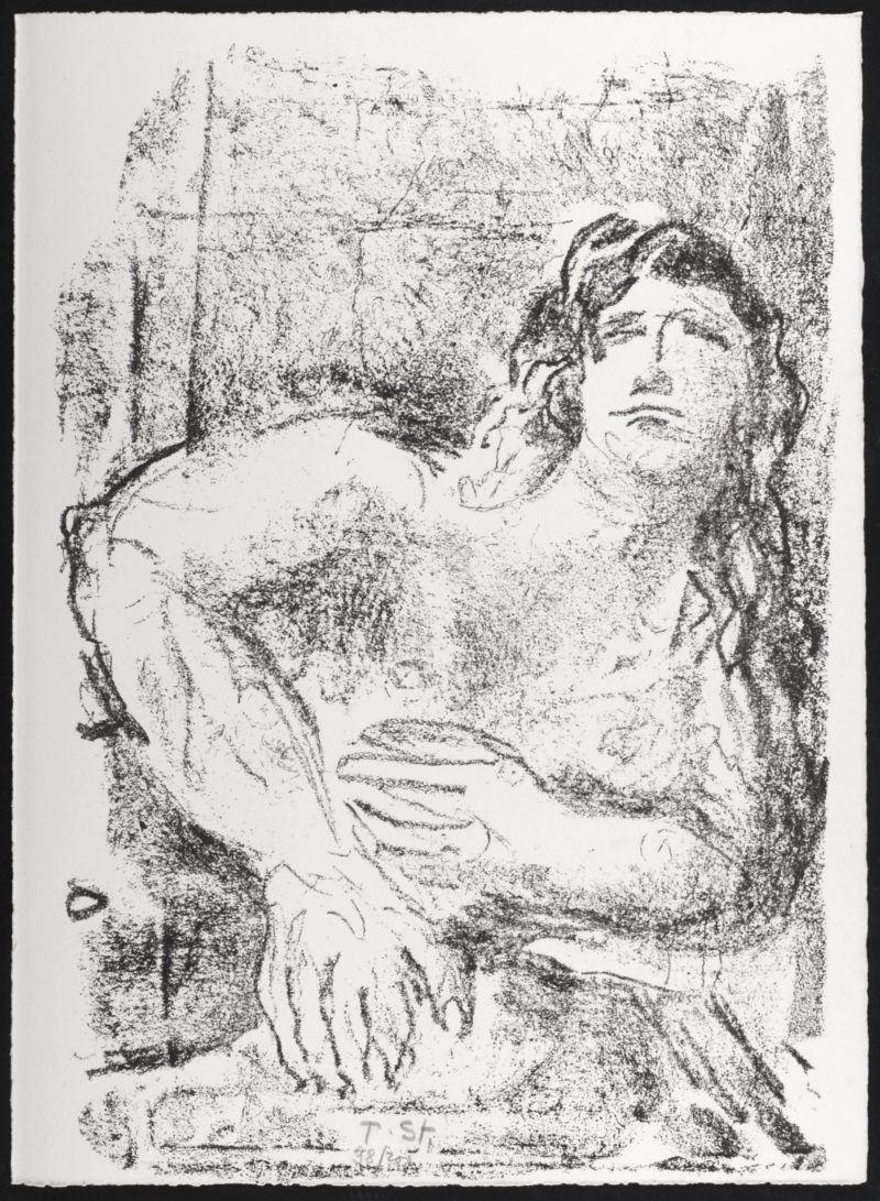 Toni Stadler - The Men, 1972 - Hand-signed - Image 2