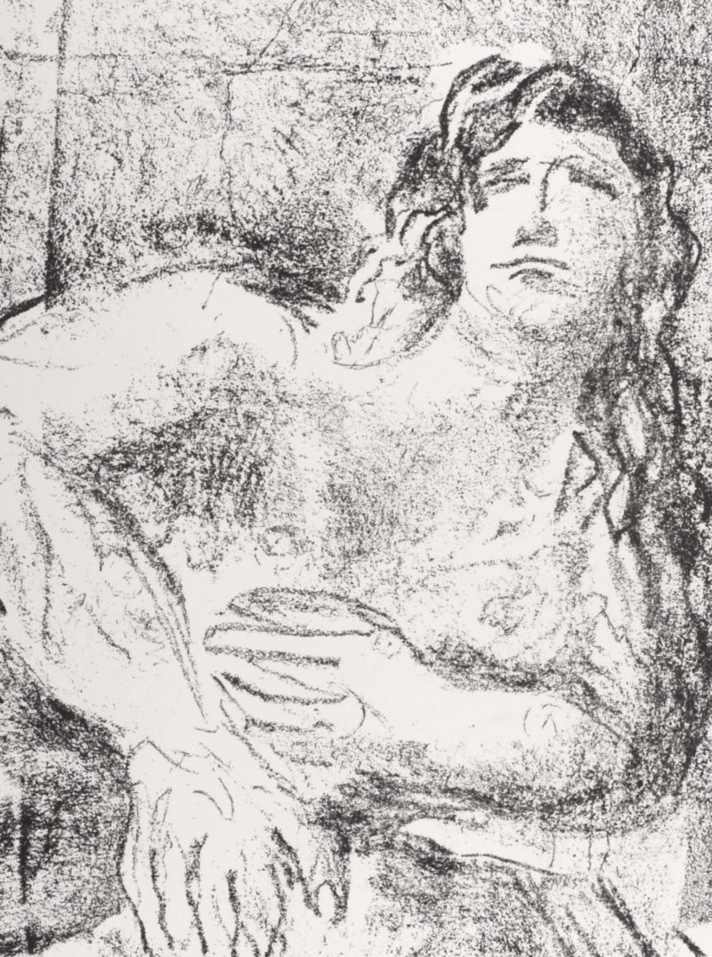 Toni Stadler - The Men, 1972 - Hand-signed - Image 3