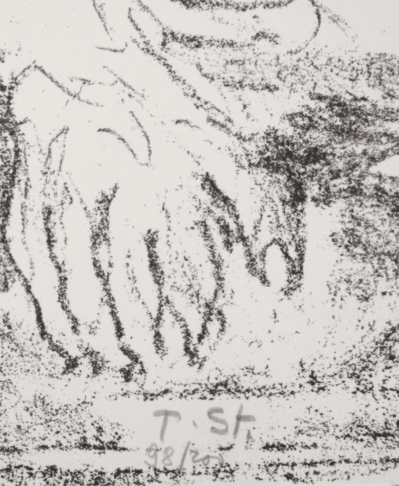 Toni Stadler - The Men, 1972 - Hand-signed - Image 4