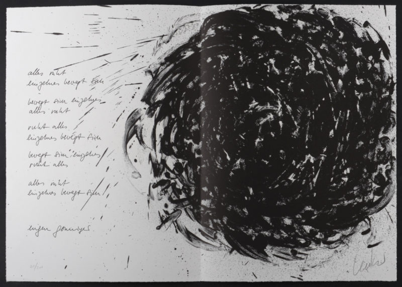 Günther Uecker - Spirale, 1987- Signé à la main – Image 2