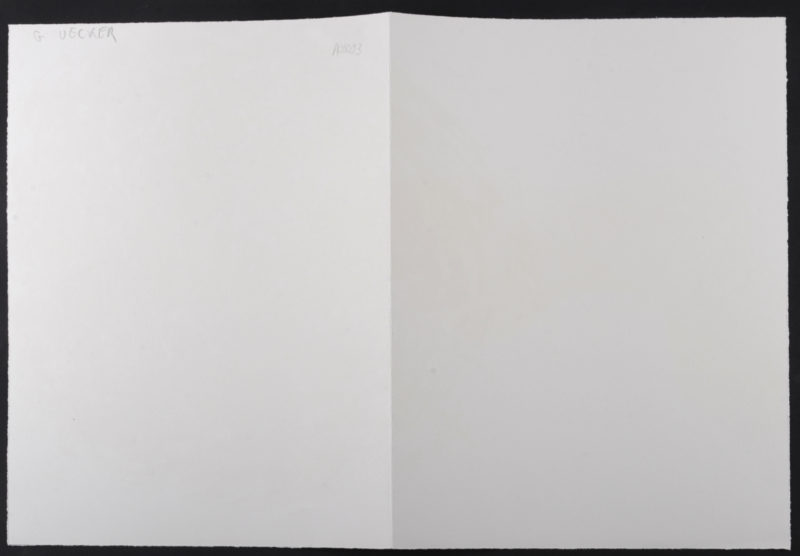 Günther Uecker - Spirale, 1987- Signé à la main – Image 7