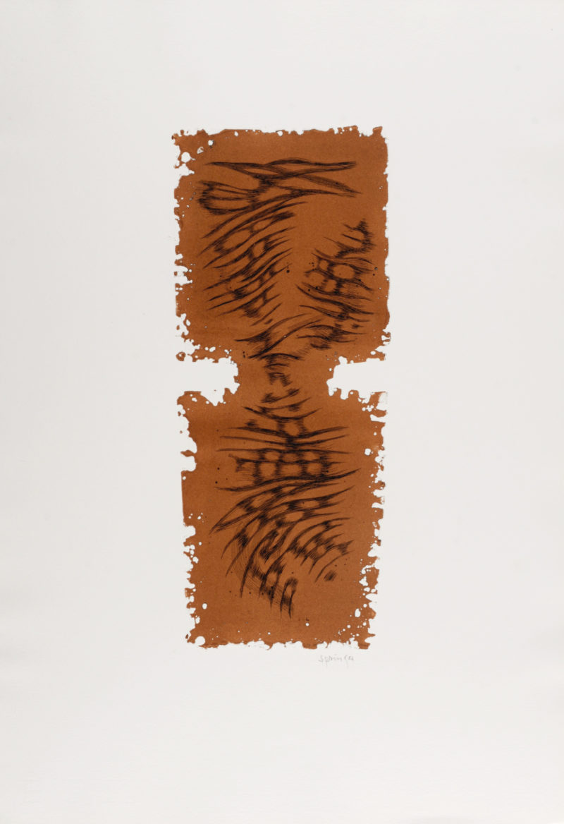 Ferdinand Springer - Composition, 1965 - Hand-signed