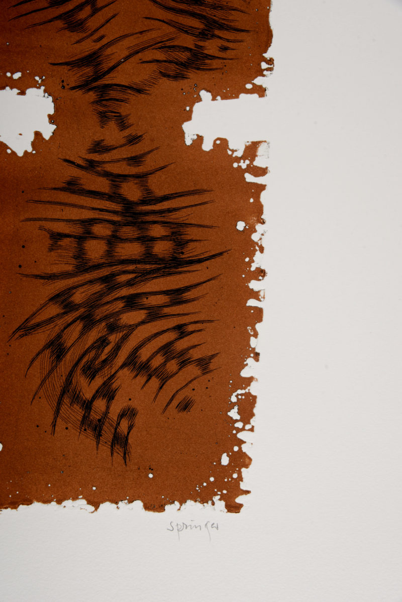 Ferdinand Springer - Composition, 1965 - Hand-signed - Image 4