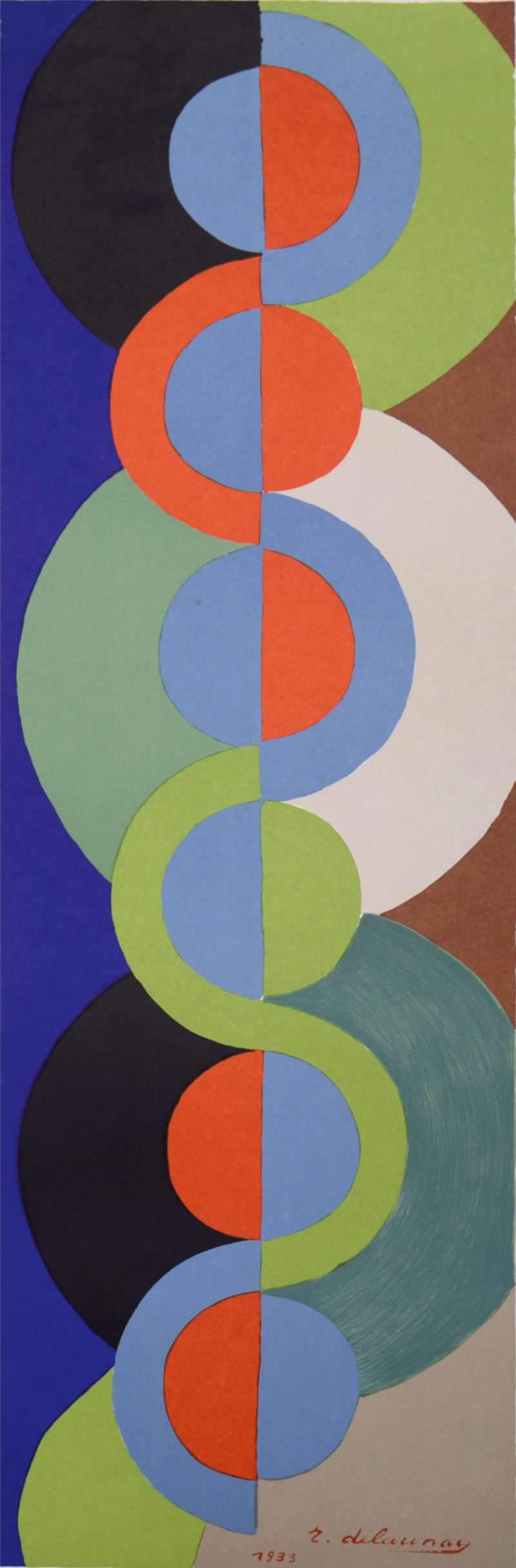 Robert Delaunay (After) - Rythme, 1980 - Image 3