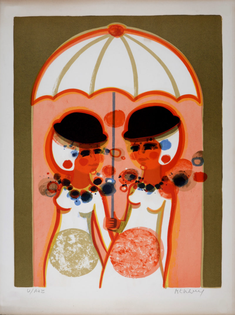 Frédéric Menguy - Le Parapluie, Les Angéliques, 1975
