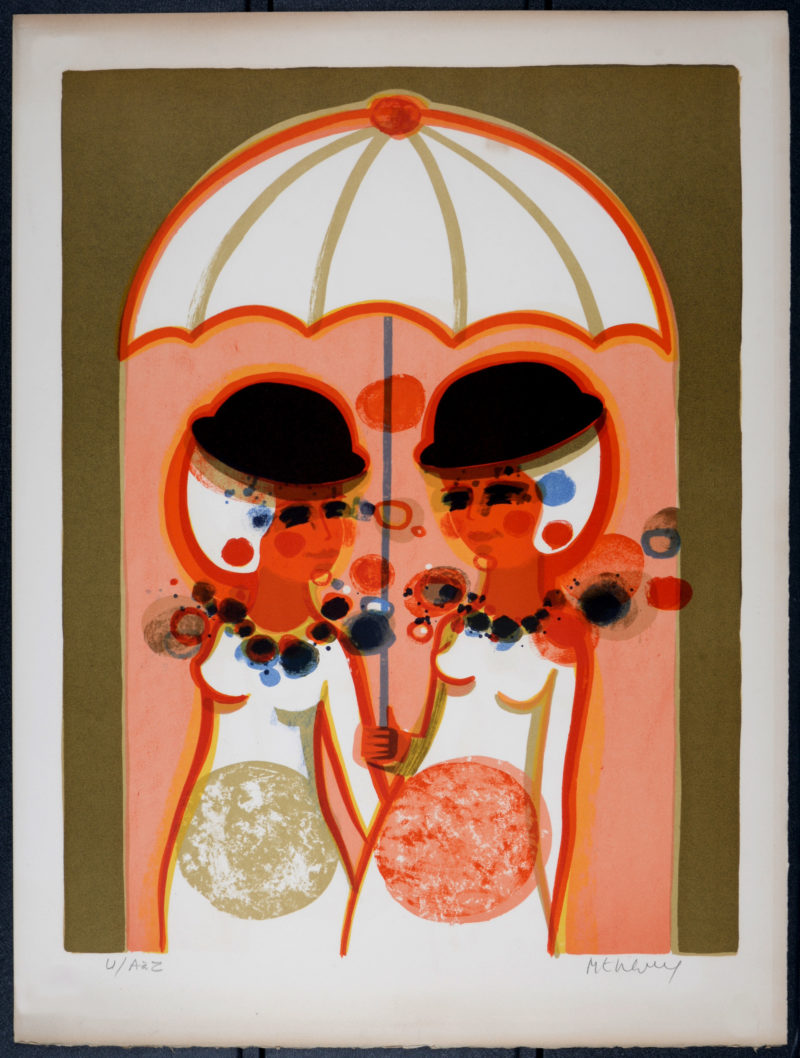 Frédéric Menguy - Le Parapluie, Les Angéliques, 1975 - Image 3