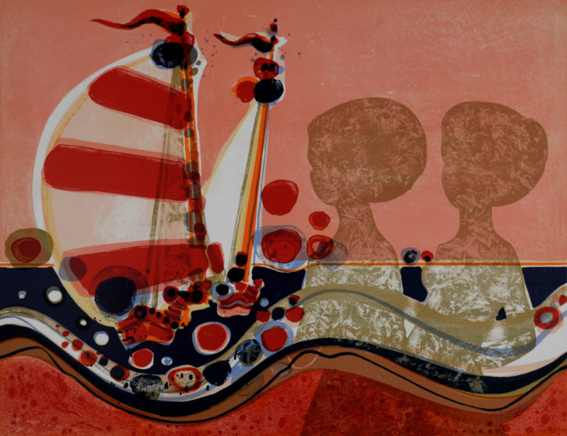 Frédéric Menguy - Ombres au voilier, Les Angéliques, 1975 - Image 3