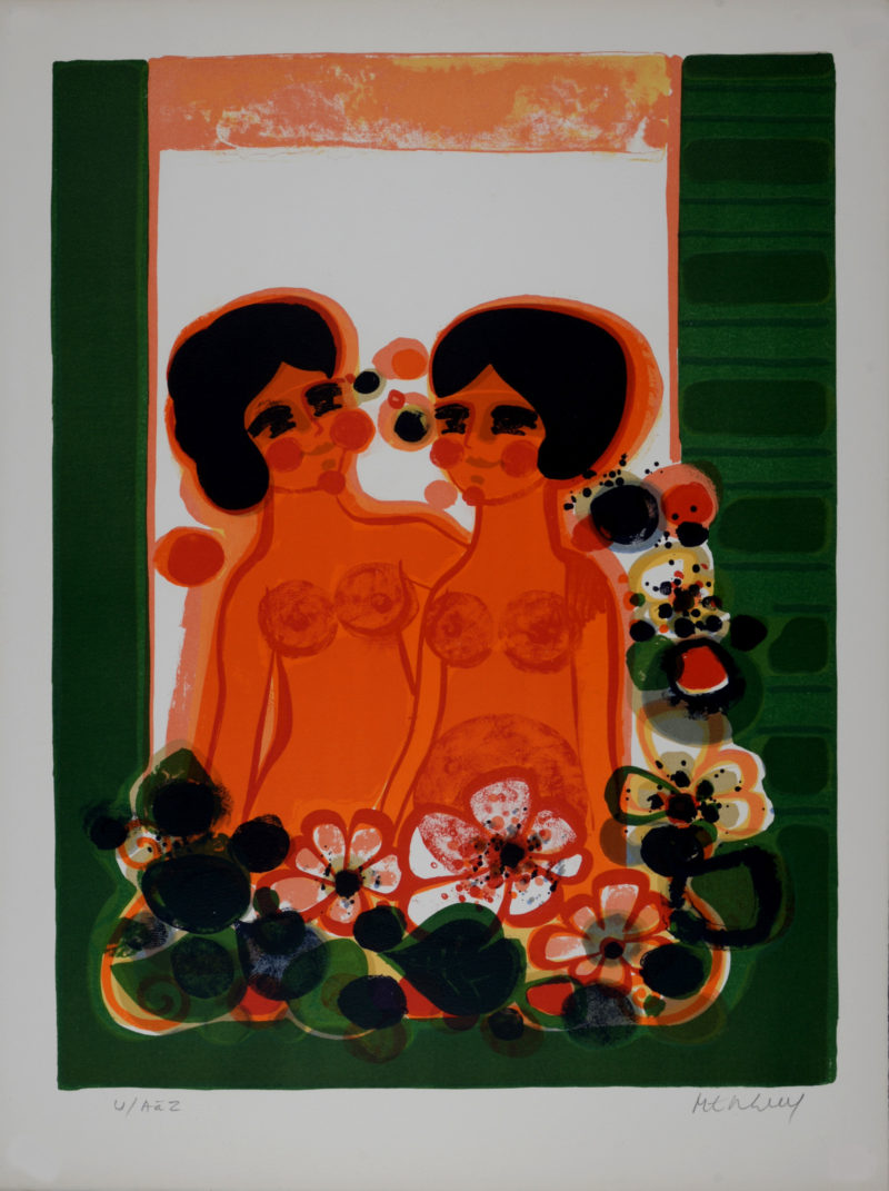 Frédéric Menguy - Au balcon, Les Angéliques, 1975