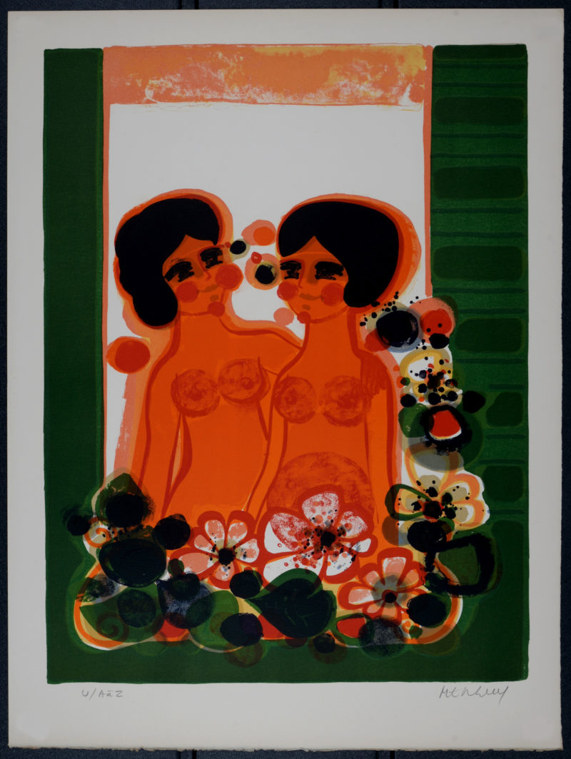 Frédéric Menguy - Au balcon, Les Angéliques, 1975 - Image 2